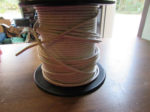 Partial 1000&#039; roll of rg-6 copper conductor coaxial cable white for sale