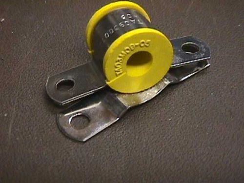 Ta mfg. co, ta0930013-05, st45d71-5, saddle clamps w/yellow insert, lot/25 for sale