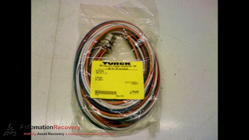 TURCK CKF 74-7-2 7-POLE FEMALE SINGLE ENDED STRAIGHT CABLE, NEW
