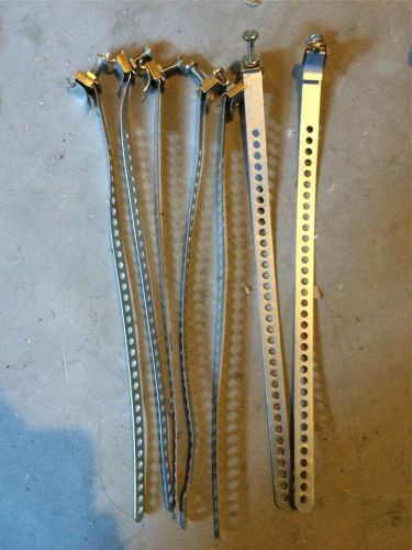 Steel Ground Straps - 7 units 10&#034; long