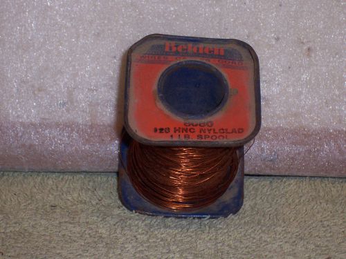 Og5995- wind-ur-own!  w/ vintage belden  8080,  #28 hnc  nyclad copper wire for sale