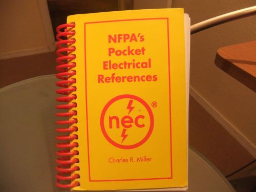 NFPA&#039;S POCKET ELECTRICAL REFERENCES  Guide nec