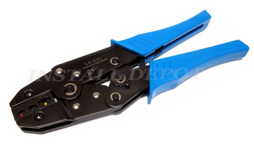 Premium ratcheting crimper tool electrical wire connectors terminal double crimp for sale