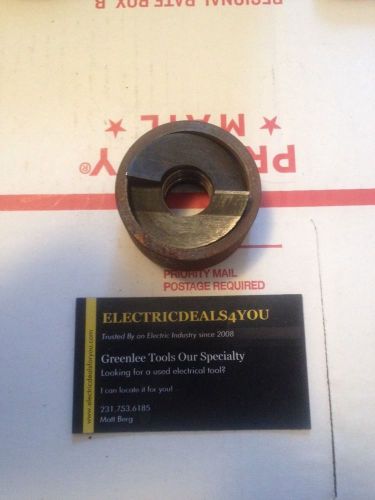 1 1/4&#034; greenlee slugbuster knockout punch/die for 1.25&#034; conduit #3958 for sale