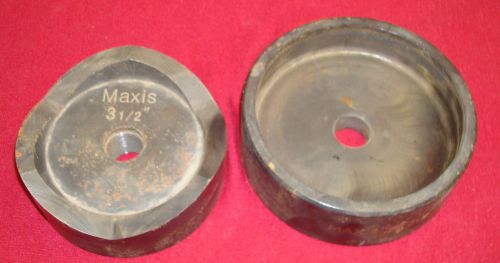 MAXIS 3.5 INCH CONDUIT KNOCK OUT CUTTER WORKS WITH GREENLEE KO SETS ALSO