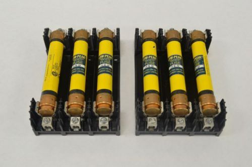 Lot 2 bussmann r60030-3cr 3p 600v 30a fuse block with lps-rk-2sp fuses b234517 for sale