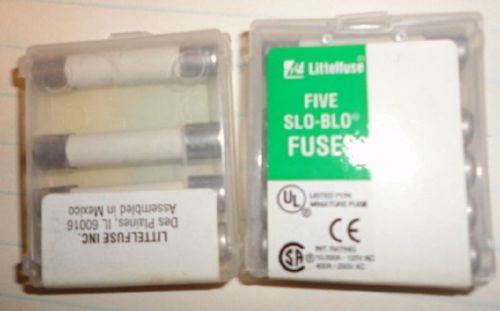 new littelfuse slo blo fuses 5 3ab 7a 326 fuses &amp; 4 3ab 4a 326 fuses