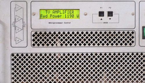 1 Kw UHF Televison broadcast power amplifier  Analog digital PAL NTSC DVBT ATSC
