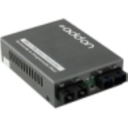 Addoncomputer.com 1000base-sx to 1000base-lx sc media converter add-gmc-mmsm-2sc for sale