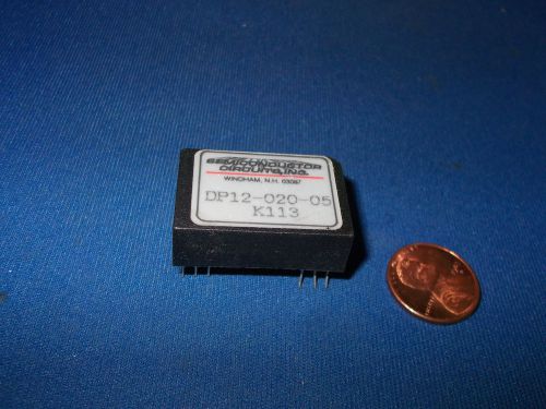 DP12-020-05 SEMICONDUCTOR CIRCUITS DC/DC CONVERTER NOS! LAST ONES