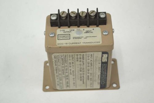 RIS C-E0-X1-F60-Z0-A1-G0 CCC-1B CURRENT POWER TRANSDUCER B341342