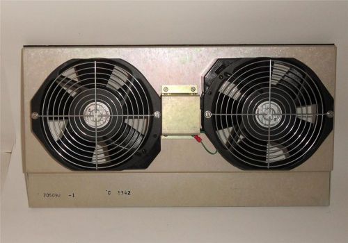 ETRI Dual 148 VK Fans Mounted &amp; Wired 6&#034; Cooling Fans 705092-1 NOS