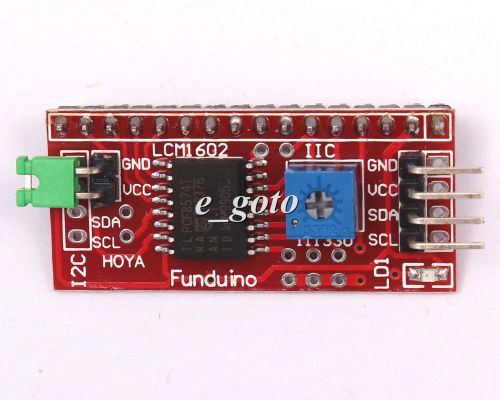 Iic i2c serial interface board module address changeable for lcd1602 precise for sale