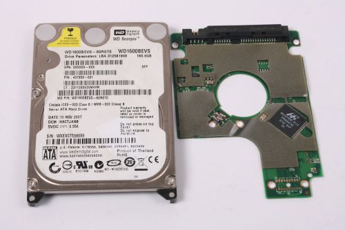 WD WD1600BEVS-60RST0 160GB 2,5 SATA HARD DRIVE / PCB (CIRCUIT BOARD) ONLY FOR DA