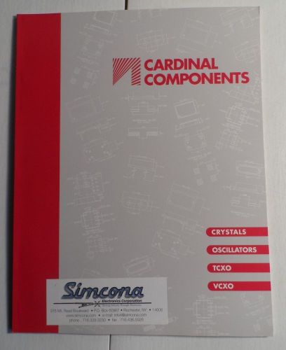Cardinal Components Catalog - Industrial Crystals Oscillators TCXO VCXO