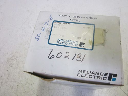RELIANCE ELECTRIC 453159 CAPACITOR 500VDC *NEW IN A BOX*