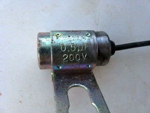 Supprescraft 0.5uf 0.47uf 200v nos bypass capacitor condenser coil distributor for sale