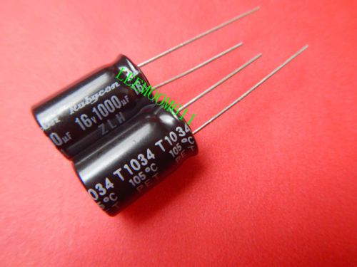 50p,Rubycon 16V 1000UF Electrolytic Capacitor 10*16mm