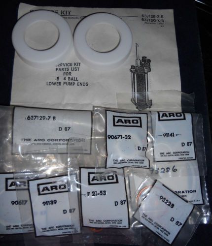 New aro,ingersoll rand 4 ball lower pump service kit *637127-7b* for sale