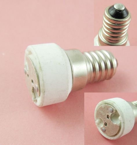 E14 to MR16 Socket Base LED Halogen CFL Light Bulb Lamp Adapter Converter Holder