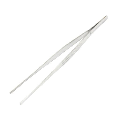 30cm medical use nonmagnetic tone pointed tip anti-static straight tweezers for sale