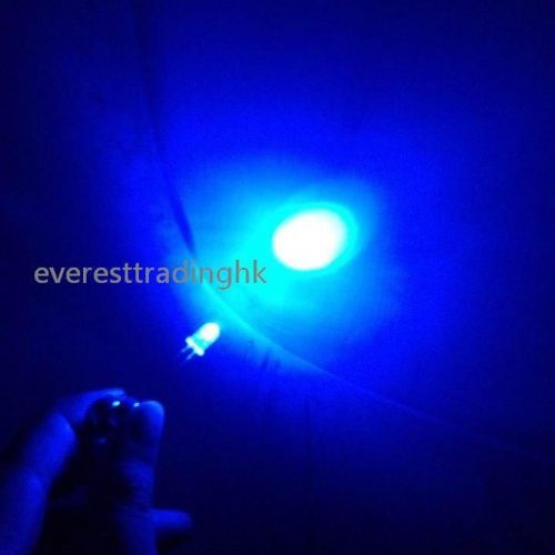 100pcs 5mm round leds light bulb emitting diode lamp new blue for sale