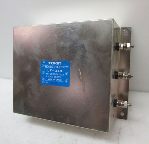 Tokin lf-340 250v 40a 40-amp noise filter t.v. ac 1500v for sale
