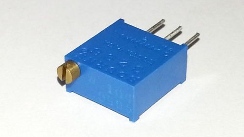 4 Pieces, 3296w-104ND 100K Trimmer Resistors Potentiometer, BOURNS, NOS