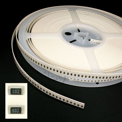 1000 smd smt 1206 chip resistors surface mount 1k 1kohm 1 k ohms 102 +/-5% rohs for sale