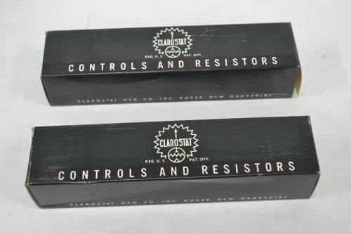 Lot 2 new clarostat vk-100-n 411 8749 10 ohm wire wound resistor b336477 for sale
