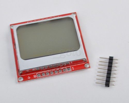 84X48 Nokia 5110 LCD Display Module blue backlight with PCB adapter for Arduino