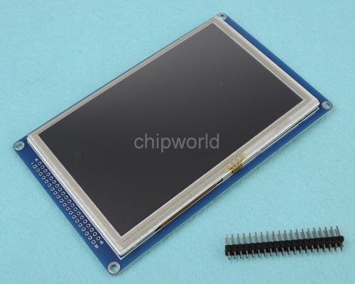 5&#034; tft lcd module display + pcb adapter + touch panel screen free tracking for sale