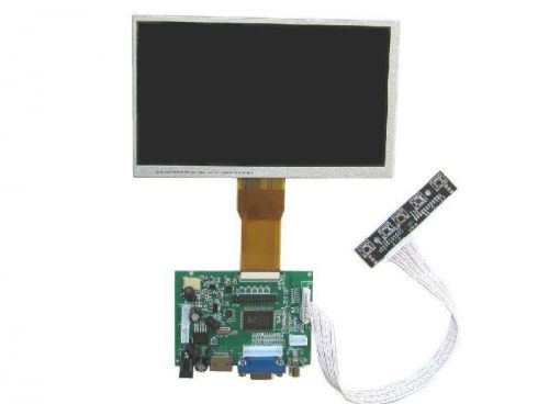 7 inch LCD Screen Display Monitor for Raspberry Pi + Driver Board HDMI/VGA/2AV