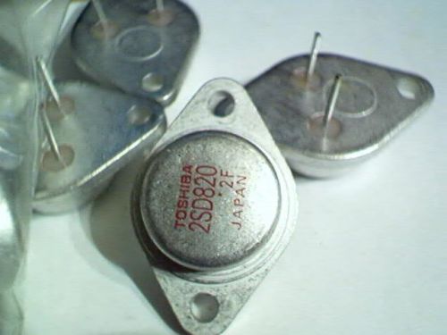 5 2SD820 Toshiba NPN High voltage transistors  Transistors