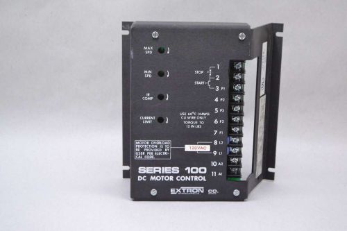 New extron 100-10 control 3/4hp 120v-ac 100v-dc dc motor drive d434582 for sale