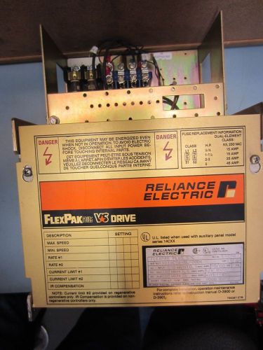 Reliance 14C56U FlexPak Plus S2C 1 - 1.5 HP DC Drive
