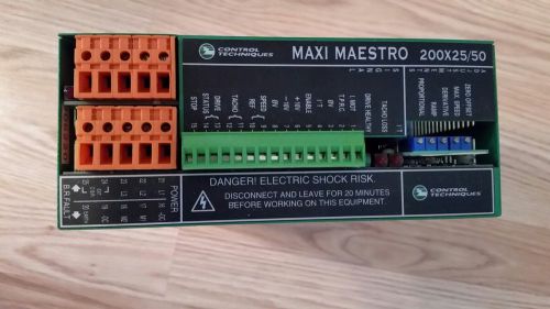 Maxi Maestro 200x25/50 Servo Drive Control Techniques