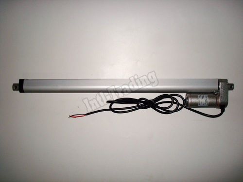 Heavy duty 400mm 16inch linear actuator stroke 220 pound max lift dc 12v motor for sale