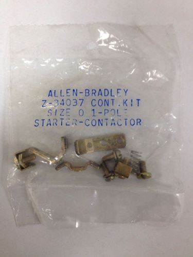 AB Z-34037 SINGLE POLE CONTACT KIT SIZE 0 1 POLE STARTER CONTACTOR