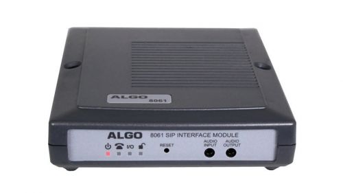 Algo 8061 ip relay controller for the algo 1202 callbox - poe class 2 for sale