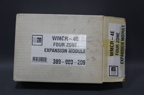 NEW IN BOX WEIL MCLAIN 4 ZONE EXPANSION MODULE WMCR-4E 389-900-209  (S13-1-3G)