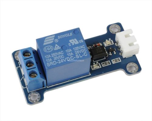 For arduino 24v 1-channel relay module optocoupler avr stm32 high level triger for sale