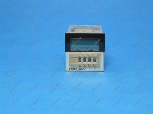 OMRON H3CA-8 AC100/110/120 SOLID STATE TIMER ON DELAY 1/16 DIN 120 VAC 1 YEAR