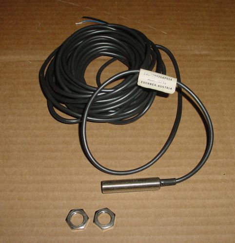NEW Euchner Inductive Proximity Sensor EGL12B020AP024 AK07VC719 w/ 3 Wire Cable
