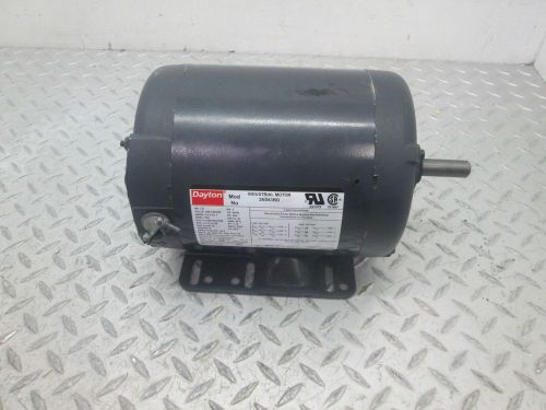 Dayton motor 3n043bd 1 horse power 3 phase 208-230/460v 1725 rpm 5/8&#034; shaft for sale