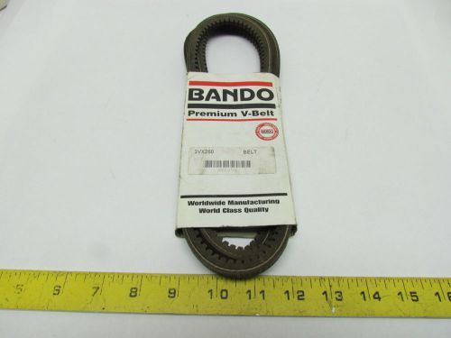 Bando 3VX-250 V-Belt w/ Grooves 3/8&#034; Wide 25&#034; Long Power Ace Cog