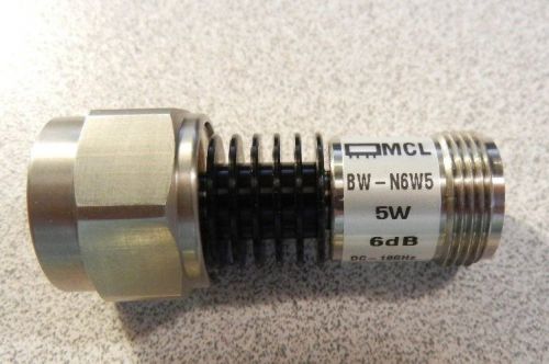 Mini-Circuits NEW BW-N6W5 6dB Fixed Attenuator DC to 18 GHz 194