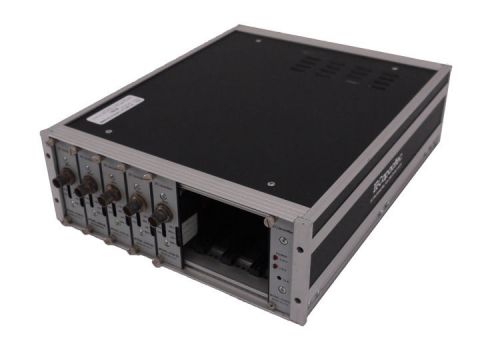 Capacitec 4008-p115 8-channel rack enclosure w/5x 4100-sl +4100-c module card for sale