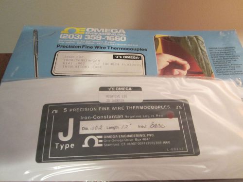 Omega thermocouple lot of 5 ea type  j very nice #118-4 for sale