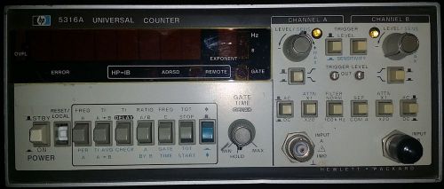 Hp agilent 5316a 100 mhz universal counter and offset module untested read below for sale